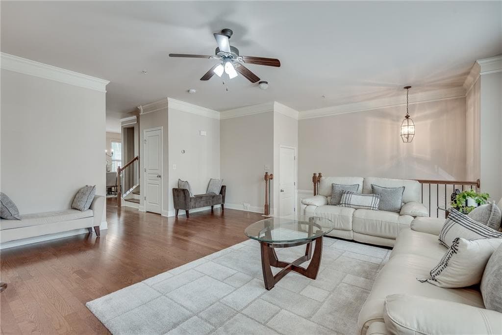 3 bedroom, 4 bathroom, 2,625 sq ft townhouse for sale at 9005 Woodland Trail, Alpharetta, GA 30009 — photo 8