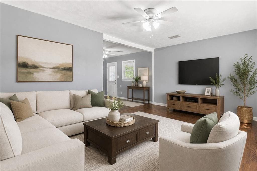 3 bedroom, 2 bathroom, 1,075 sq ft single family residence under contract at 1465 E Highpoint Drive, Douglasville, GA 30134 — photo 4