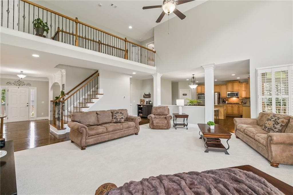 6 bedroom, 5 bathroom, 5,255 sq ft single family residence for sale at 5680 Cascade Trail, Cumming, GA 30040 — photo 10