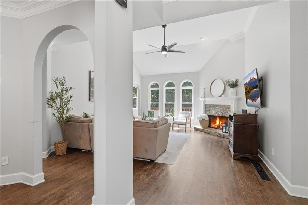 5 bedroom, 3 bathroom, 3,500 sq ft single family residence for sale at 3075 Saint Gallen Court, Cumming, GA 30041 — photo 5