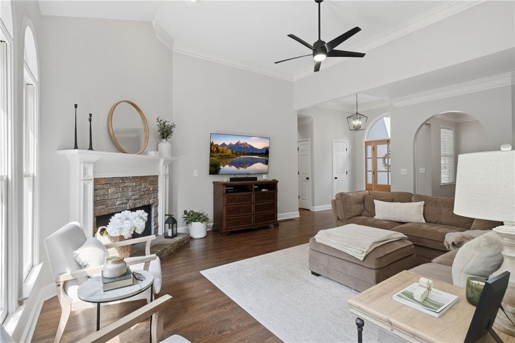 5 bedroom, 3 bathroom, 3,500 sq ft single family residence for sale at 3075 Saint Gallen Court, Cumming, GA 30041 — photo 8