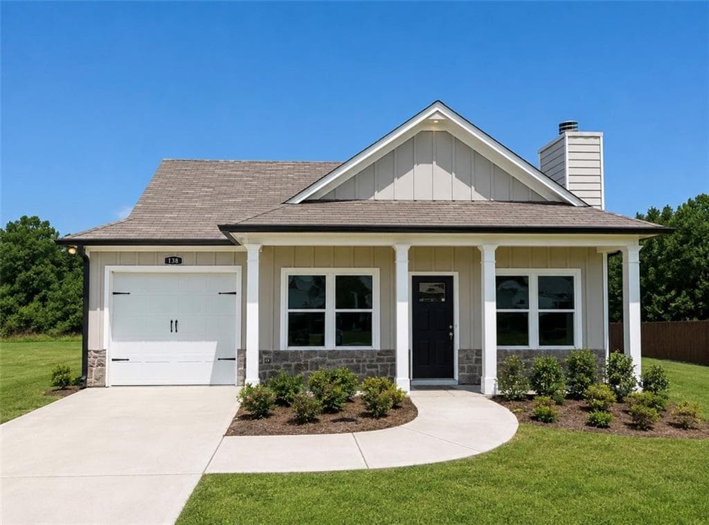 2 bedroom, 2 bathroom single family residence under contract at 138 Sunflower Circle, Cartersville, GA 30121