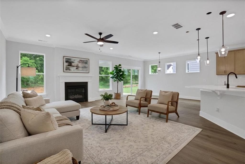 3 bedroom, 3 bathroom, 2,335 sq ft single family residence for sale at 210 Trace Bluff, Dawsonville, GA 30534 — photo 7