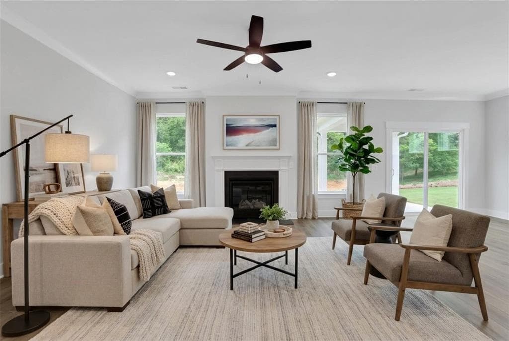 3 bedroom, 3 bathroom, 2,335 sq ft single family residence for sale at 210 Trace Bluff, Dawsonville, GA 30534 — photo 4