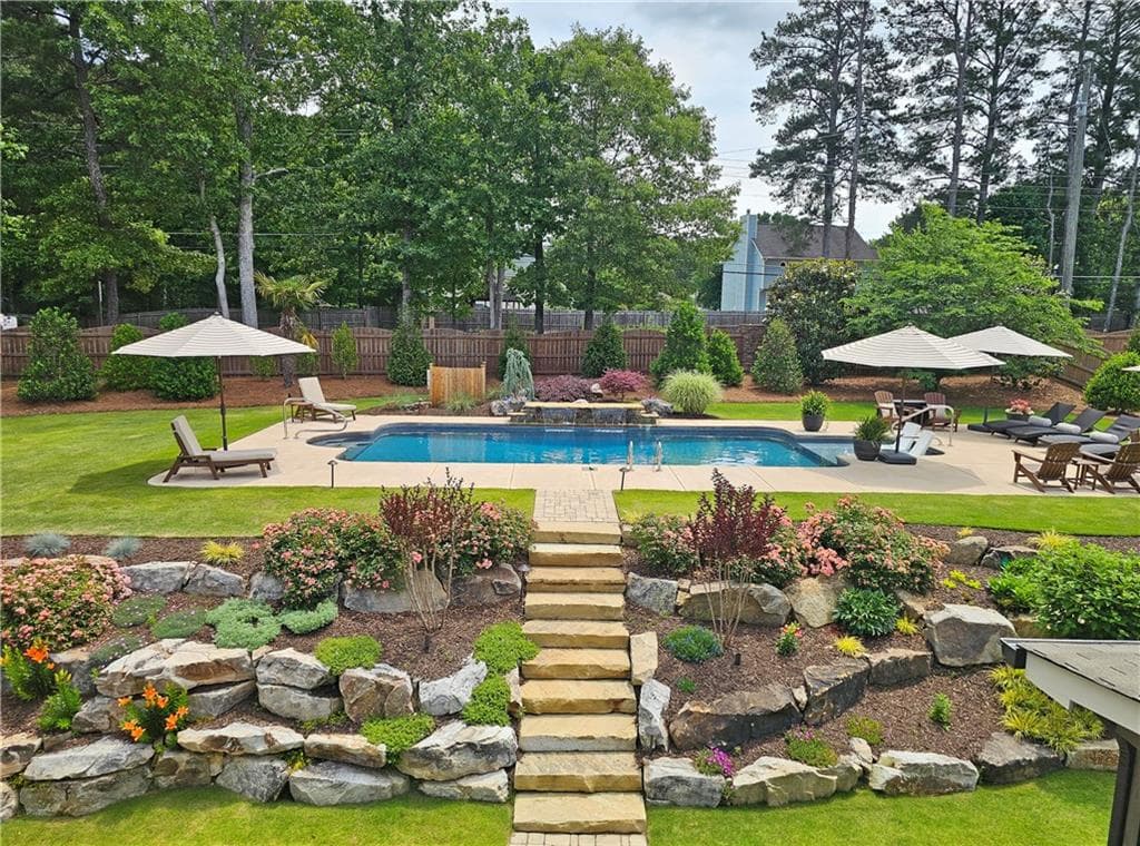 5 bedroom, 4 bathroom, 3,168 sq ft single family residence sold at 1365 Brody Drive, Marietta, GA 30064