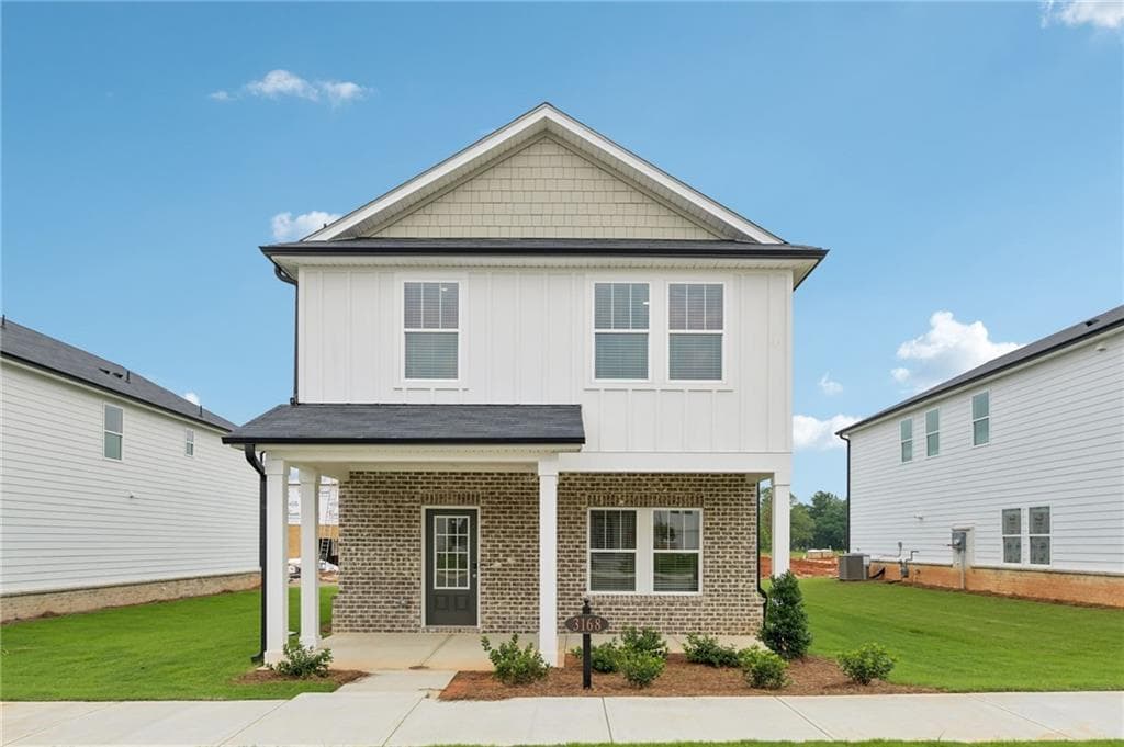 3 bedroom, 4 bathroom, 1,926 sq ft single family residence under contract at 3168 Misty Springs Path, Lawrenceville, GA 30045