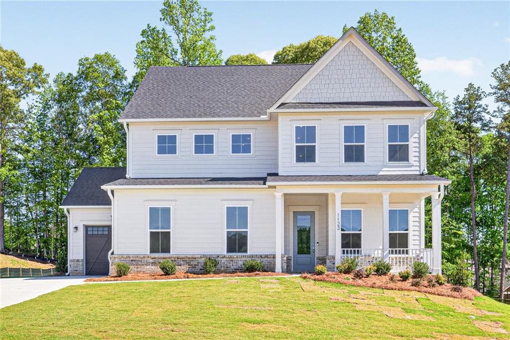 5 bedroom, 4 bathroom, 2,983 sq ft single family residence under contract at 1123 Pine Valley Trail, Jefferson, GA 30549