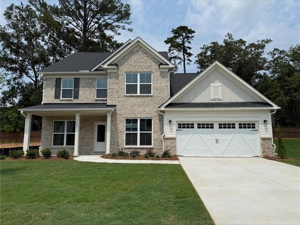5 bedroom, 5 bathroom, 3,386 sq ft single family residence for sale at 4885 Rosarian Drive, Cumming, GA 30040