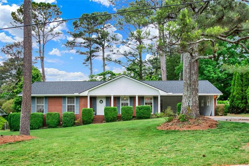 3 bedroom, 2 bathroom, 1,426 sq ft single family residence under contract at 5597 Bob White Circle, Lilburn, GA 30047