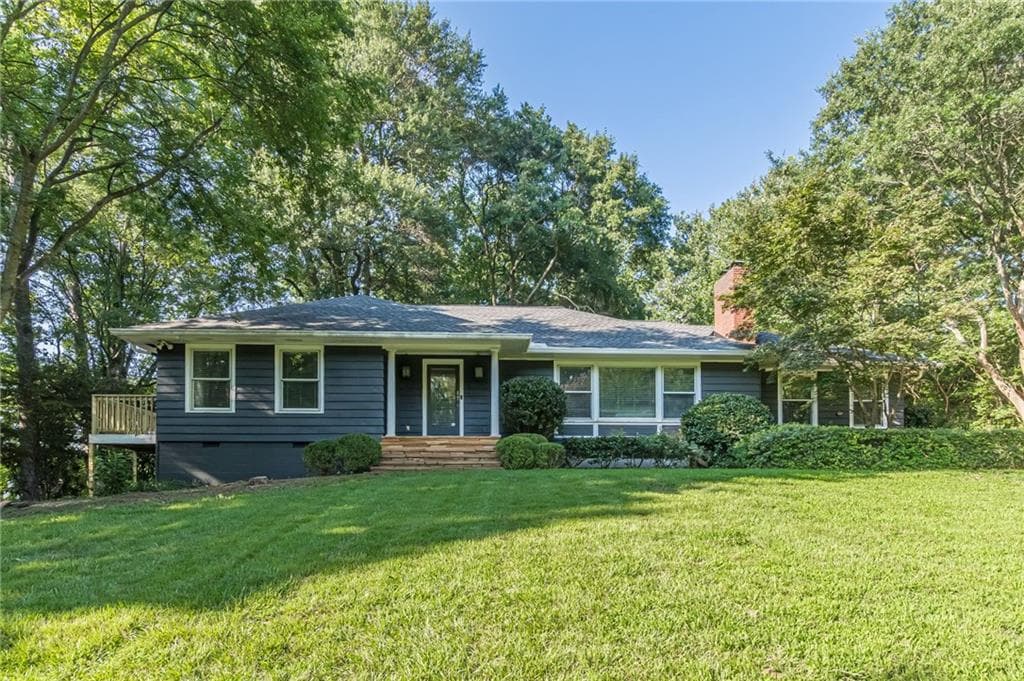 4 bedroom, 4 bathroom, 4,000 sq ft single family residence for sale at 1040 Lindridge Drive, Atlanta, GA 30324