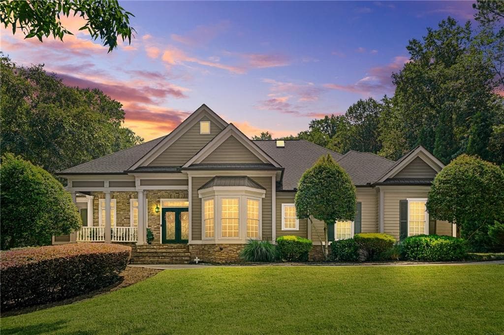 6 bedroom, 6 bathroom, 8,836 sq ft single family residence under contract at 1267 Old Victron School Road, Hoschton, GA 30548