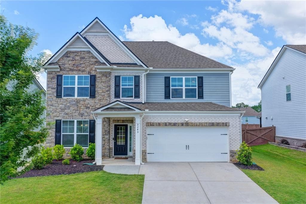 4 bedroom, 3 bathroom, 3,229 sq ft single family residence for sale at 5245 Sargent Drive, Cumming, GA 30040 — photo 1 of 76