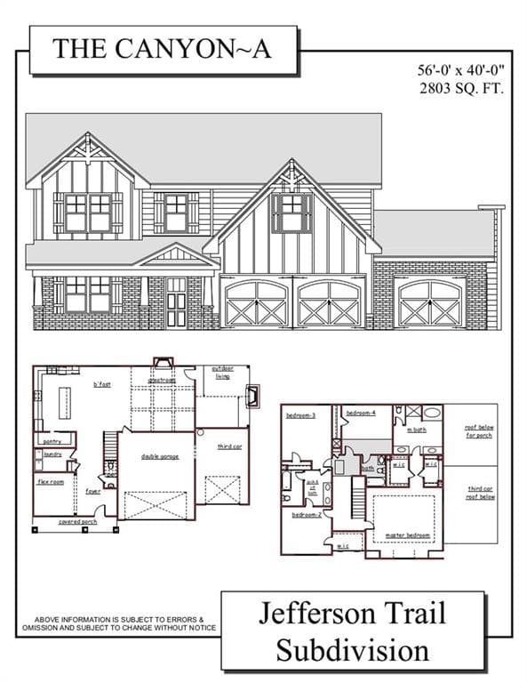 4 bedroom, 4 bathroom, 2,803 sq ft single family residence for sale at 635 Rocky Springs Drive, Jefferson, GA 30549 — photo 3