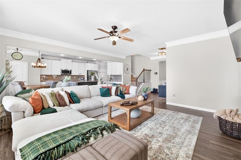 4 bedroom, 3 bathroom, 2,560 sq ft single family residence for sale at 321 Eagles Bluff Way, Hoschton, GA 30548 — photo 1 of 63