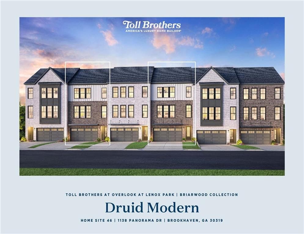 3 bedroom, 4 bathroom, 2,620 sq ft townhouse under contract at 1136 Panorama Drive 46, Brookhaven, GA 30319