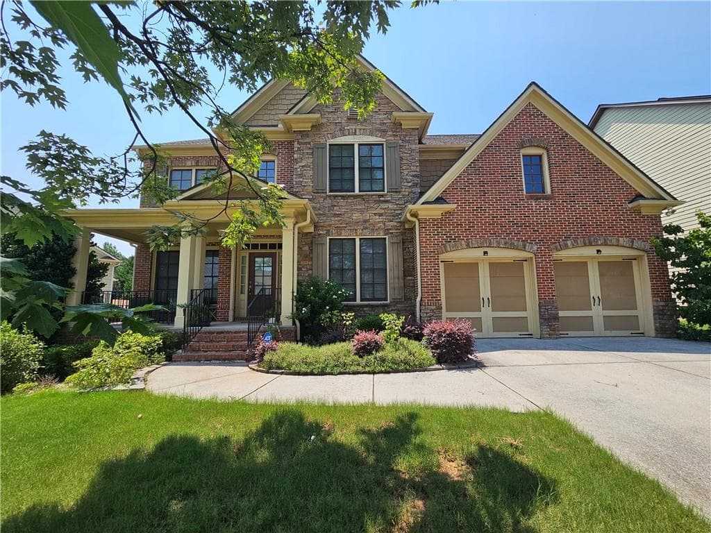 6 bedroom, 5 bathroom, 5,553 sq ft single family residence for sale at 1435 Woodall Trace, Alpharetta, GA 30004