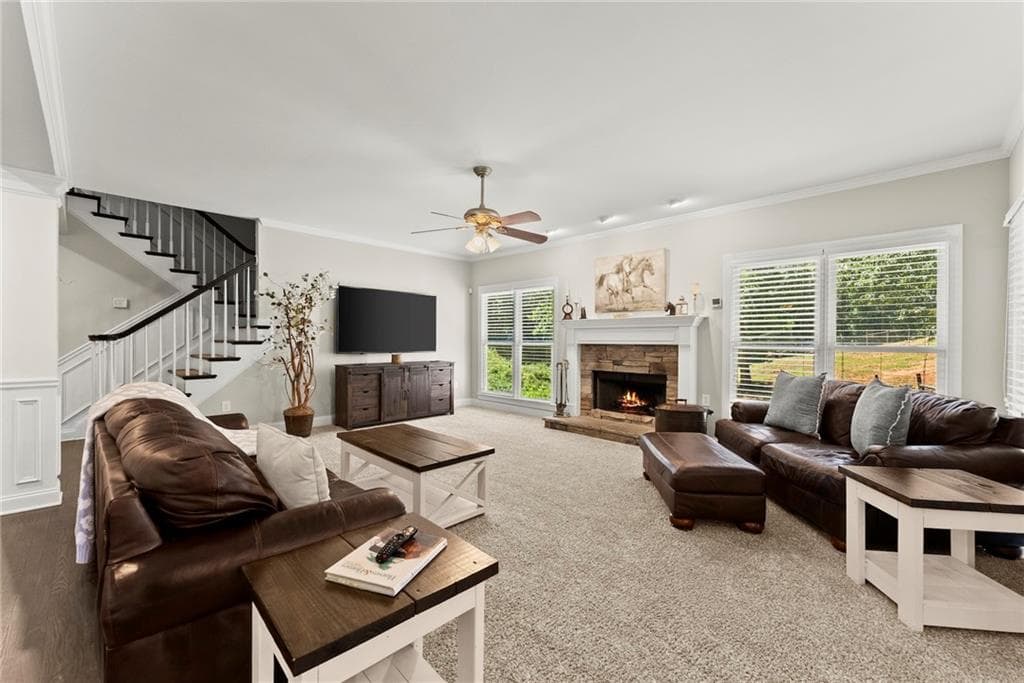 5 bedroom, 3 bathroom, 5,386 sq ft single family residence for sale at 149 Ratcliff Drive, Dawsonville, GA 30534 — photo 10