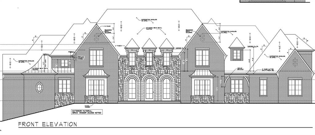 6 bedroom, 8 bathroom, 7,310 sq ft single family residence for sale at 611 Hawks Ridge Drive, Ball Ground, GA 30107