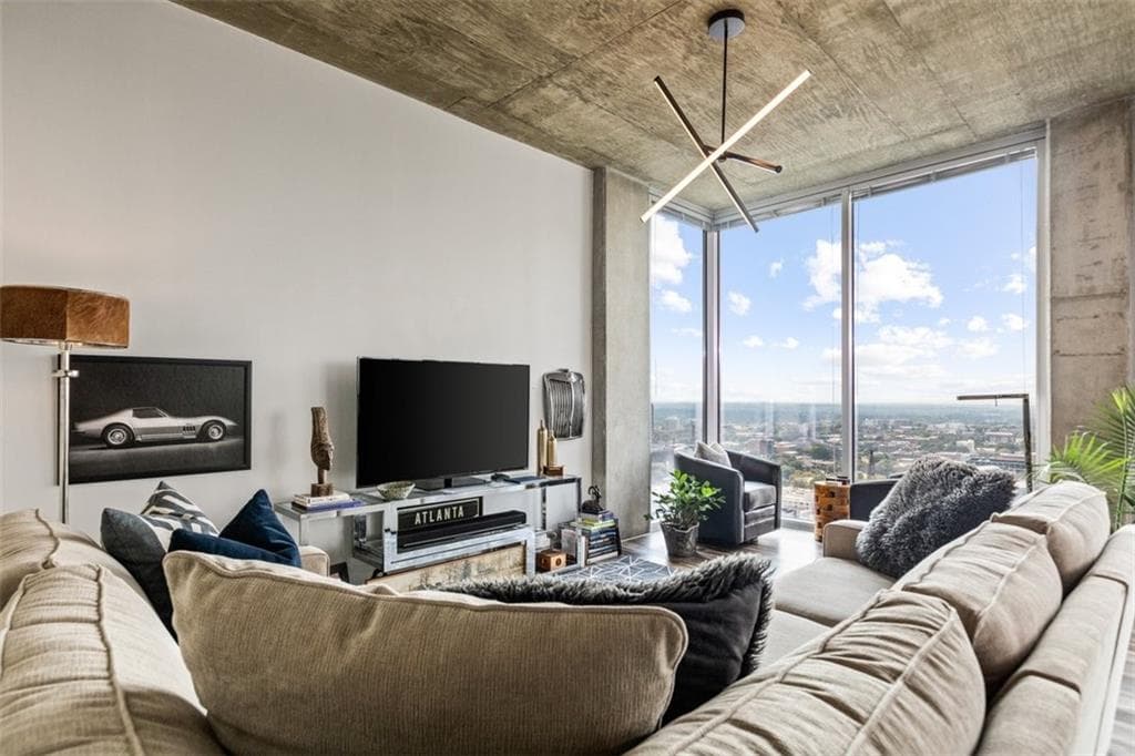 1 bedroom, 1 bathroom, 802 sq ft condominium for sale at 855 Peachtree Street 2901, Atlanta, GA 30308 — photo 4