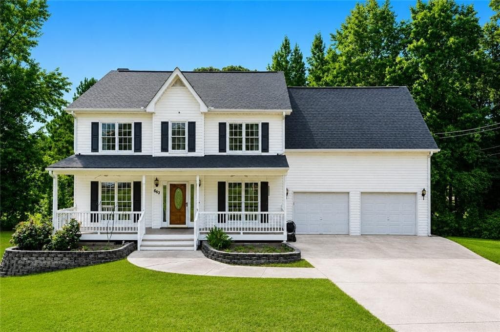 4 bedroom, 3 bathroom, 3,074 sq ft single family residence for sale at 663 Hiram Way, Hiram, GA 30141