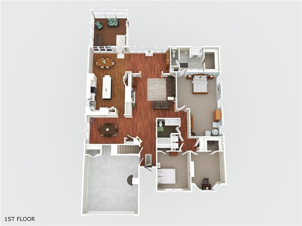 4 bedroom, 2 bathroom, 2,612 sq ft single family residence for sale at 1235 Sunhill Drive, Lawrenceville, GA 30043 — photo 7