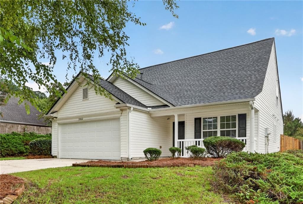 2 bedroom, 3 bathroom, 1,163 sq ft single family residence under contract at 3502 Devon Chase Road, Atlanta, GA 30349