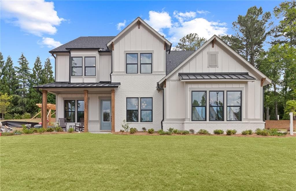 5 bedroom, 5 bathroom, 3,661 sq ft single family residence for sale at 3095 Medford Drive, Cumming, GA 30041