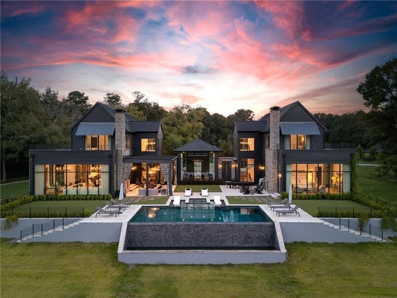 6 bedroom, 8 bathroom, 10,876 sq ft single family residence for sale at 14200 Hopewell Road, Milton, GA 30004