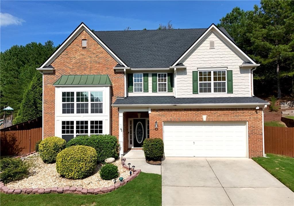 6 bedroom, 4 bathroom, 3,333 sq ft single family residence for sale at 6015 Thrasher Court, Cumming, GA 30028 — photo 1 of 76