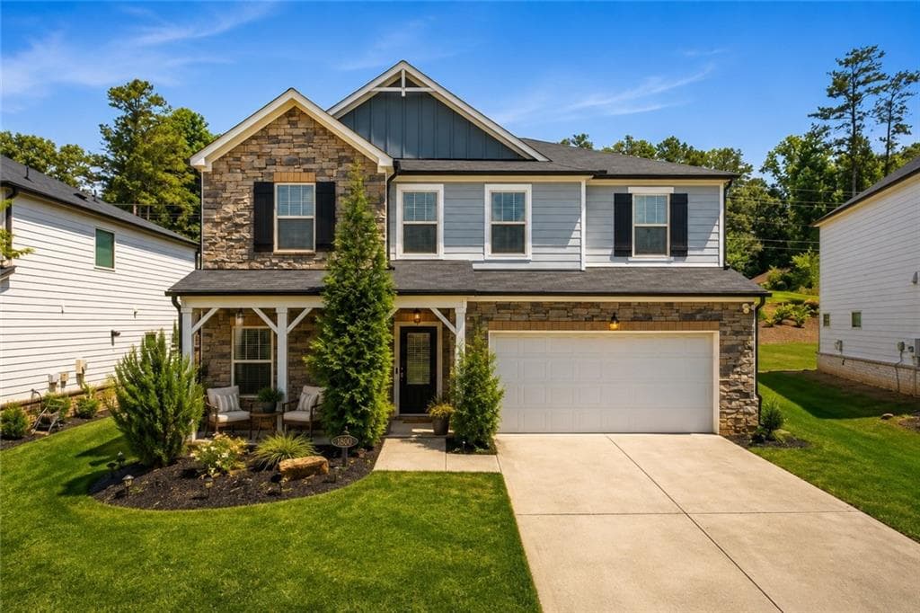 5 bedroom, 3 bathroom, 2,893 sq ft single family residence for rent at 1900 Azure Grove Court, Marietta, GA 30008 for $3,400 a month — photo 1 of 37