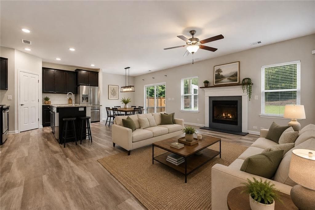 5 bedroom, 3 bathroom, 2,893 sq ft single family residence for rent at 1900 Azure Grove Court, Marietta, GA 30008 for $3,400 a month — photo 4