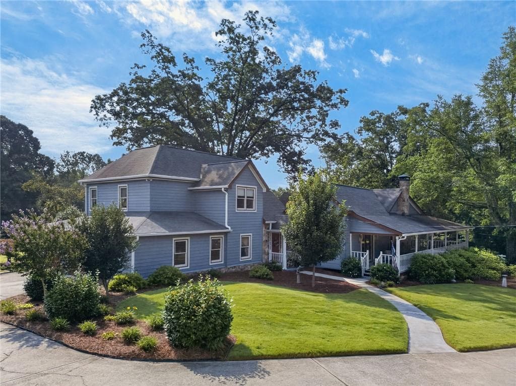 6 bedroom, 4 bathroom, 4,383 sq ft single family residence for sale at 1111 Bakers Bridge Road, Douglasville, GA 30134