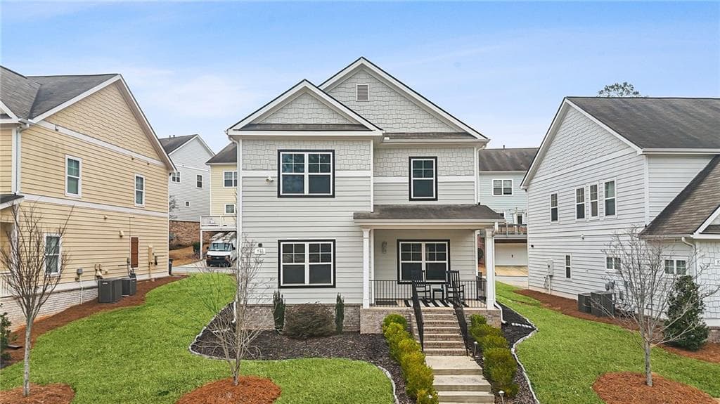 3 bedroom, 3 bathroom, 1,982 sq ft single family residence sold at 833 Jensmith Avenue, Marietta, GA 30060