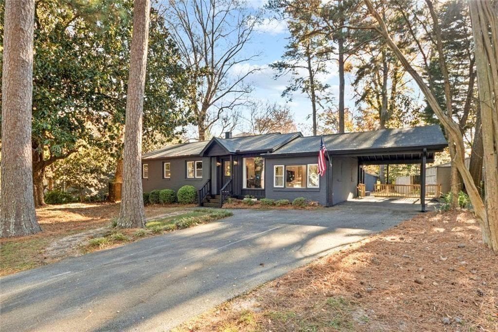 3 bedroom, 2 bathroom single family residence for rent at 1333 Victor Road, Atlanta, GA 30324 for $6,500 a month — photo 1 of 33