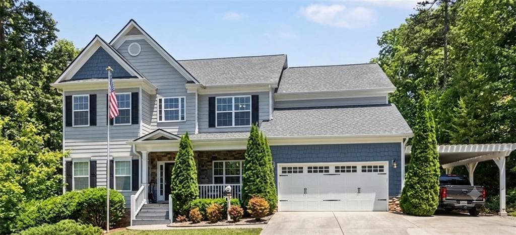 7 bedroom, 5 bathroom, 4,485 sq ft single family residence for sale at 52 White Oak Trail, Dahlonega, GA 30533 — photo 1 of 51