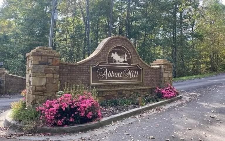 home for sale at 0 Abbott Mill Road, Ellijay, GA