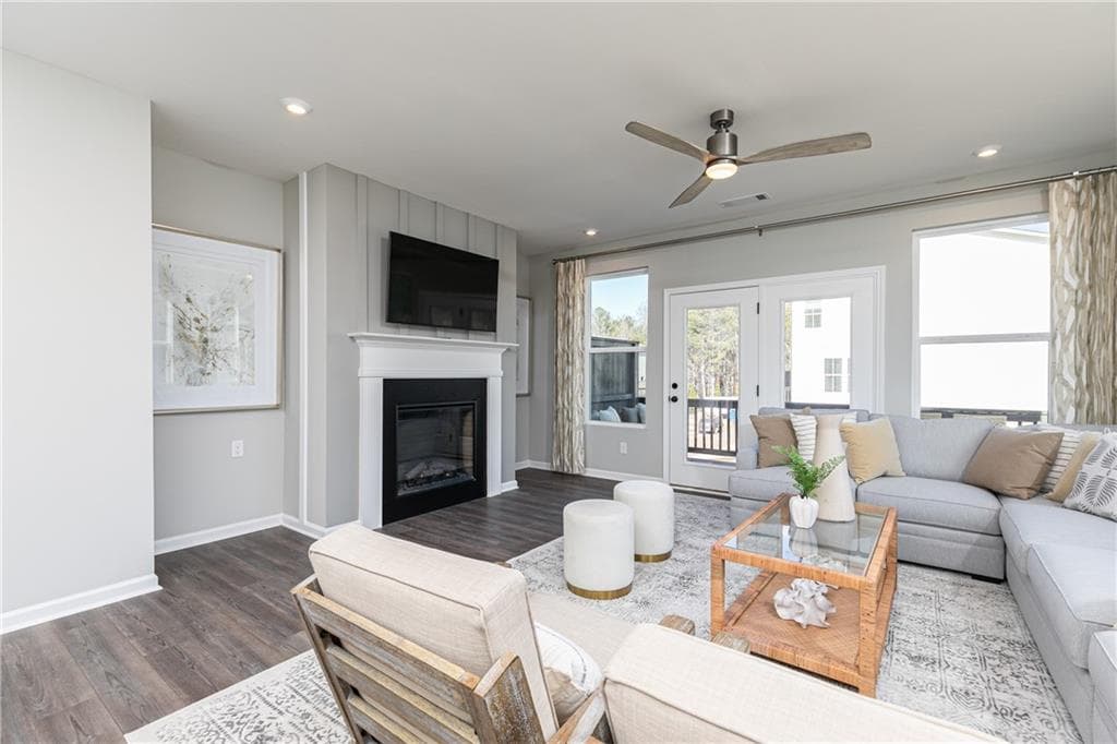 3 bedroom, 4 bathroom, 2,003 sq ft townhouse for sale at 2817 Elias Creek Lane, Powder Springs, GA 30127 — photo 9