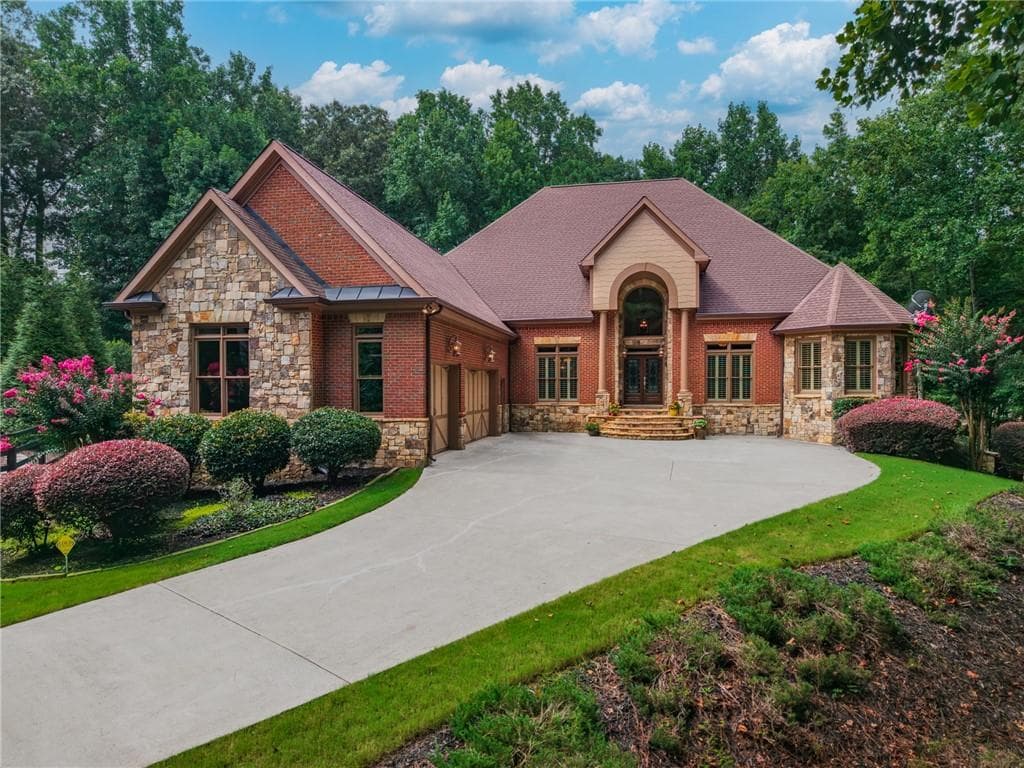 5 bedroom, 6 bathroom, 5,134 sq ft single family residence under contract at 211 Arbor Green Run, Alpharetta, GA 30004