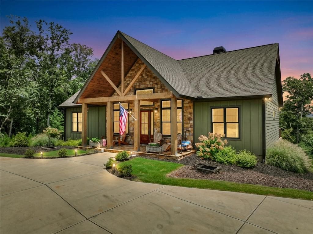 4 bedroom, 3 bathroom, 3,268 sq ft single family residence under contract at 1567 Hap Holt Road, Ellijay, GA 30540