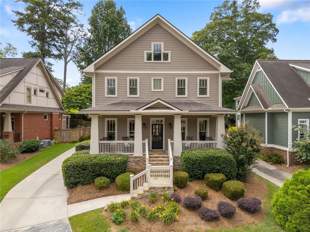 4 bedroom, 4 bathroom, 3,346 sq ft single family residence under contract at 1110 Parkview Place, Smyrna, GA 30080
