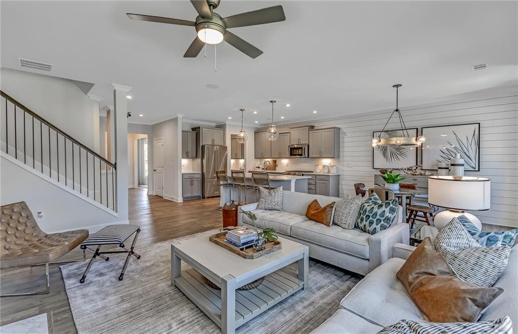 5 bedroom, 4 bathroom, 2,869 sq ft single family residence for sale at 386 Aidens Bluff, Hoschton, GA 30548 — photo 9