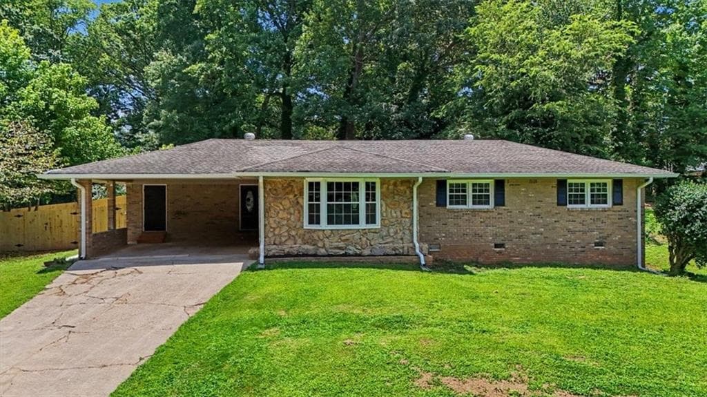 5 bedroom, 3 bathroom, 3,045 sq ft single family residence sold at 1595 Jacqueline Circle, Austell, GA 30168