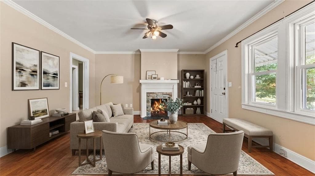 4 bedroom, 2 bathroom, 1,467 sq ft single family residence for sale at 30 Fannin Street, Cave Spring, GA 30124 — photo 3