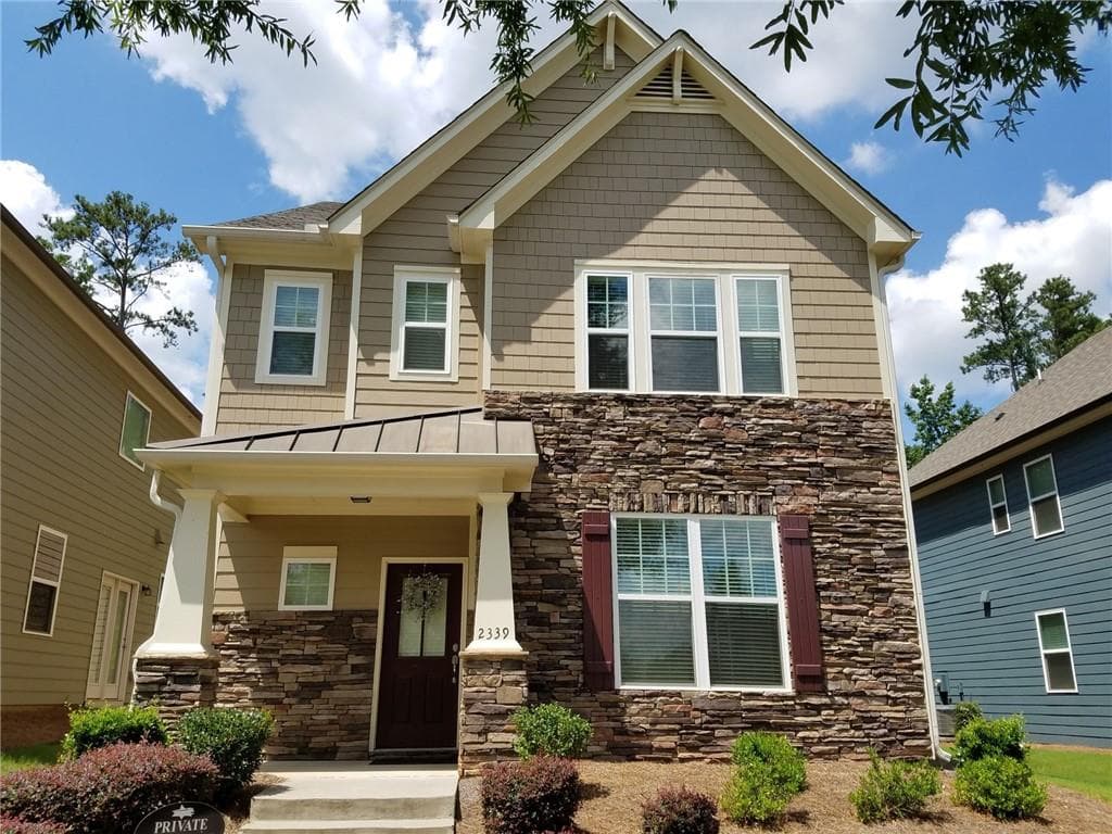 3 bedroom, 3 bathroom, 1,915 sq ft single family residence for sale at 2339 Village Grove Drive, Suwanee, GA 30024