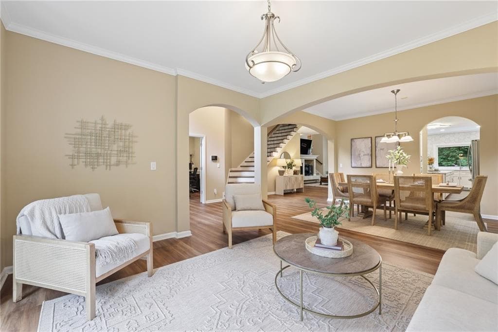7 bedroom, 6 bathroom, 6,446 sq ft single family residence for sale at 2436 Fontainebleau Drive, Atlanta, GA 30360 — photo 8