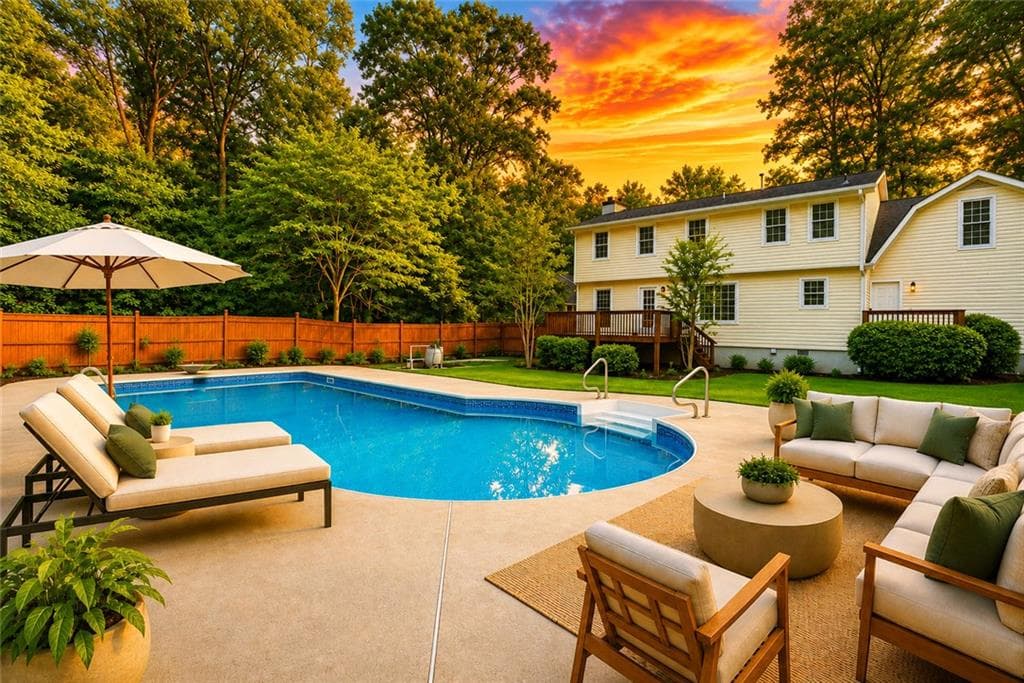 5 bedroom, 3 bathroom, 2,491 sq ft single family residence for sale at 135 Pamela Court, Fayetteville, GA 30214 — photo 10