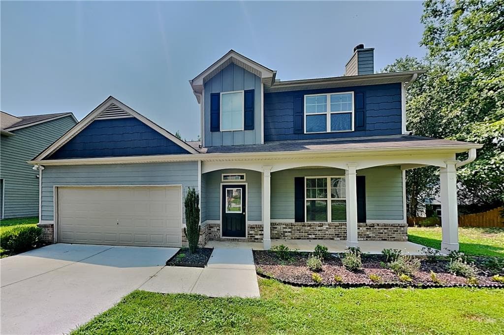 4 bedroom, 3 bathroom, 1,908 sq ft single family residence for rent at 288 Stable View Loop, Dallas, GA 30132 for $2,175 a month — photo 1 of 19