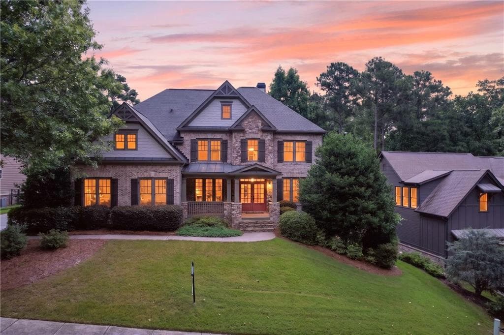 5 bedroom, 5 bathroom, 5,309 sq ft single family residence under contract at 315 Peninsula Point, Canton, GA 30115