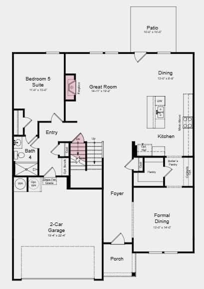 5 bedroom, 4 bathroom, 3,236 sq ft single family residence for sale at 3995 Alderstone Drive, Flowery Branch, GA 30542 — photo 9