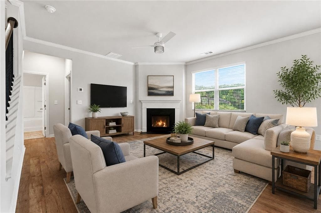 5 bedroom, 3 bathroom, 2,572 sq ft single family residence for sale at 6890 Scarlet Oak Way, Flowery Branch, GA 30542 — photo 9